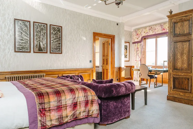 Luxe Junior Suite with View   1 King Bed @ South Lodge Hotel