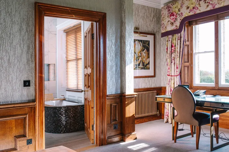 Luxe Junior Suite with View   1 King Bed @ South Lodge Hotel