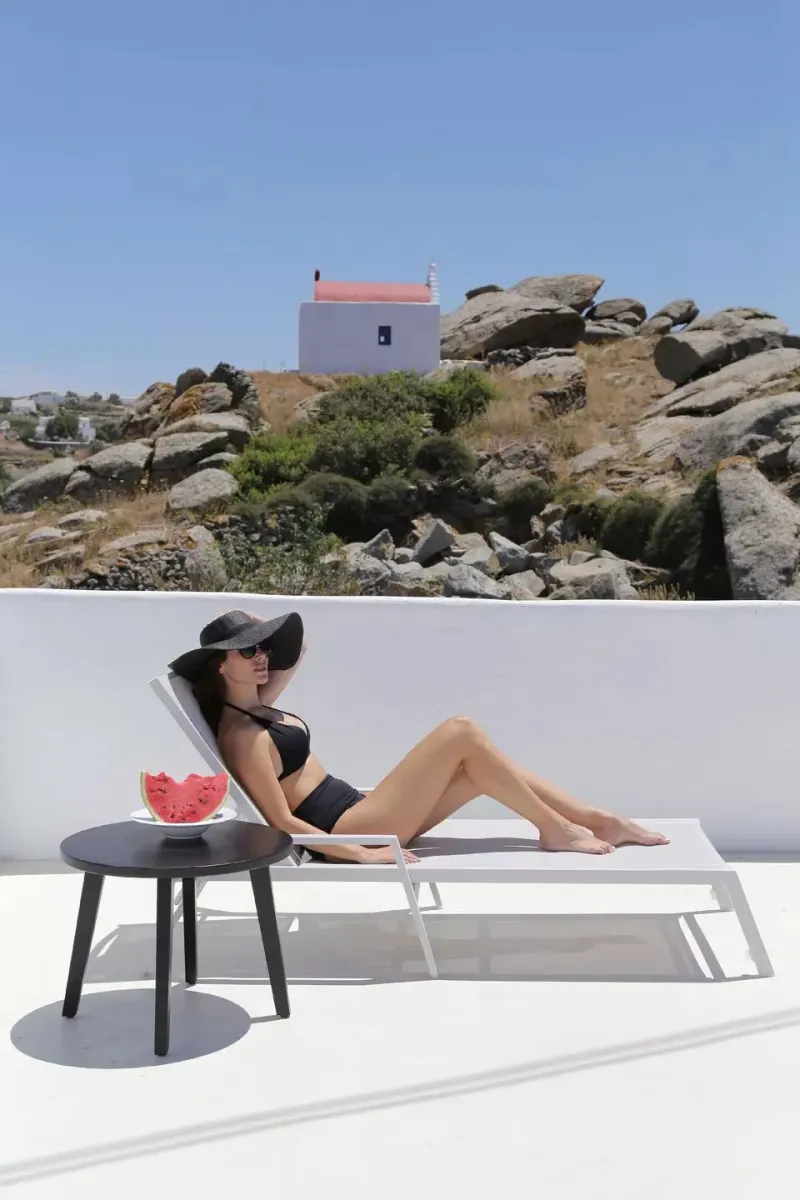 Deluxe Suite Sea View @ Livin Mykonos Hotel   Adults Only