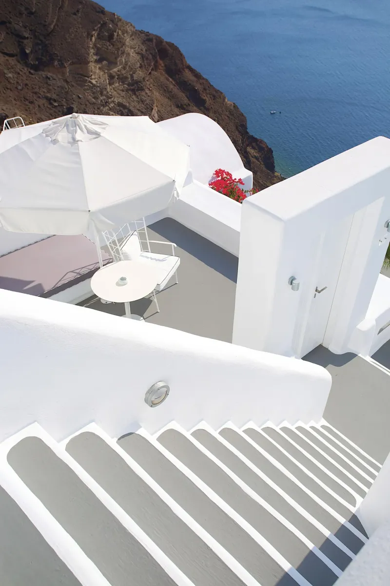 Wet Junior Suite With Open Air Jetted Tub @ Katikies Kirini Santorini   The Leading Hotels of the World