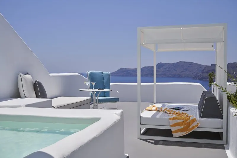 Kirini Suite With Plunge Pool @ Katikies Kirini Santorini   The Leading Hotels of the World