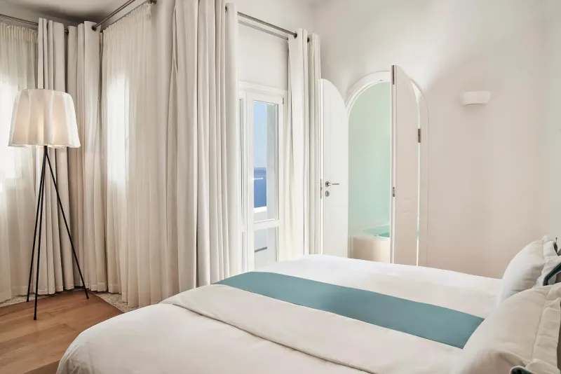 Superior Suite with Indoor Built in Jacuzzi @ Katikies Kirini Santorini   The Leading Hotels of the World