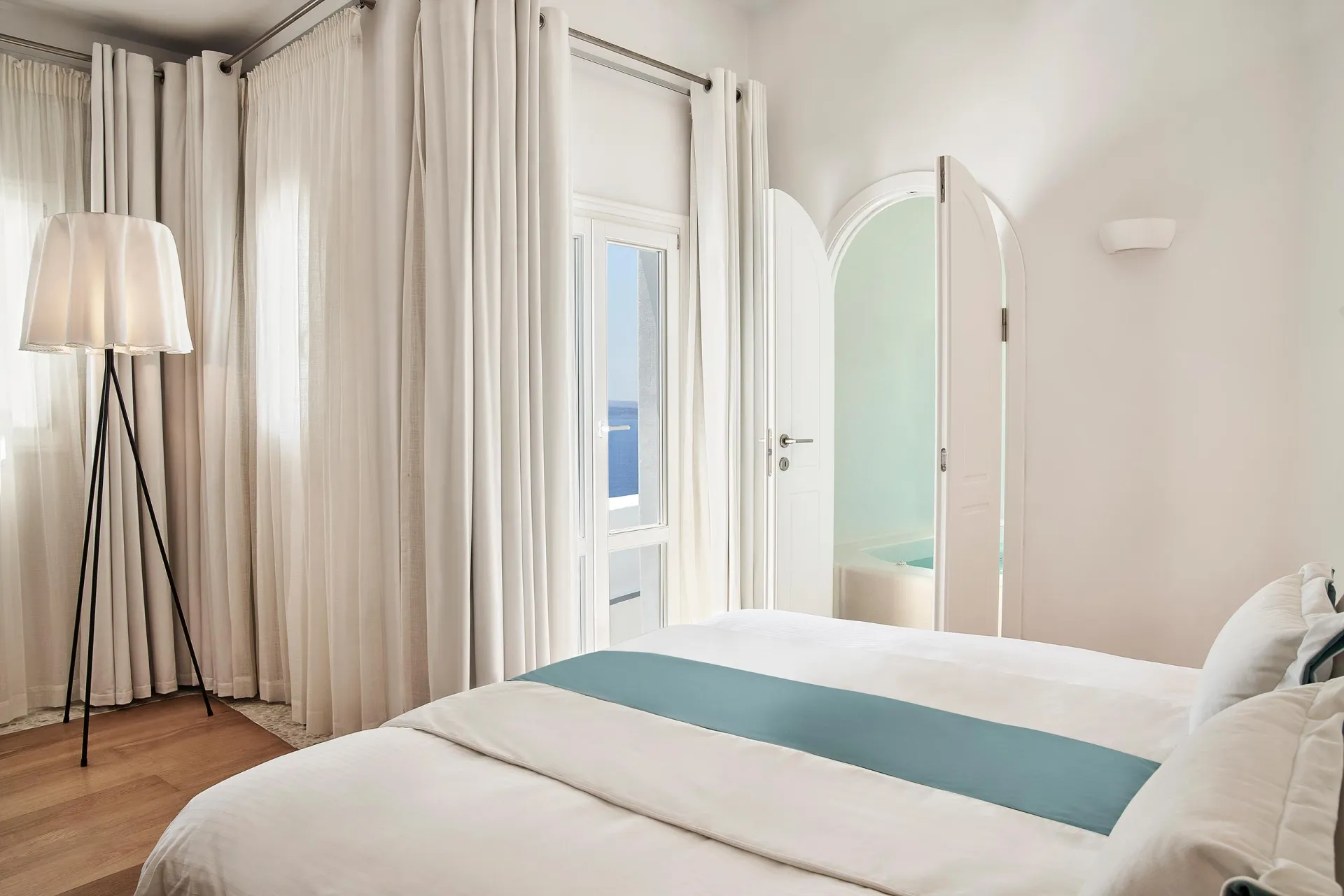 Superior Suite With Indoor Built In Jacuzzi @ Katikies Kirini Santorini   The Leading Hotels of the World
