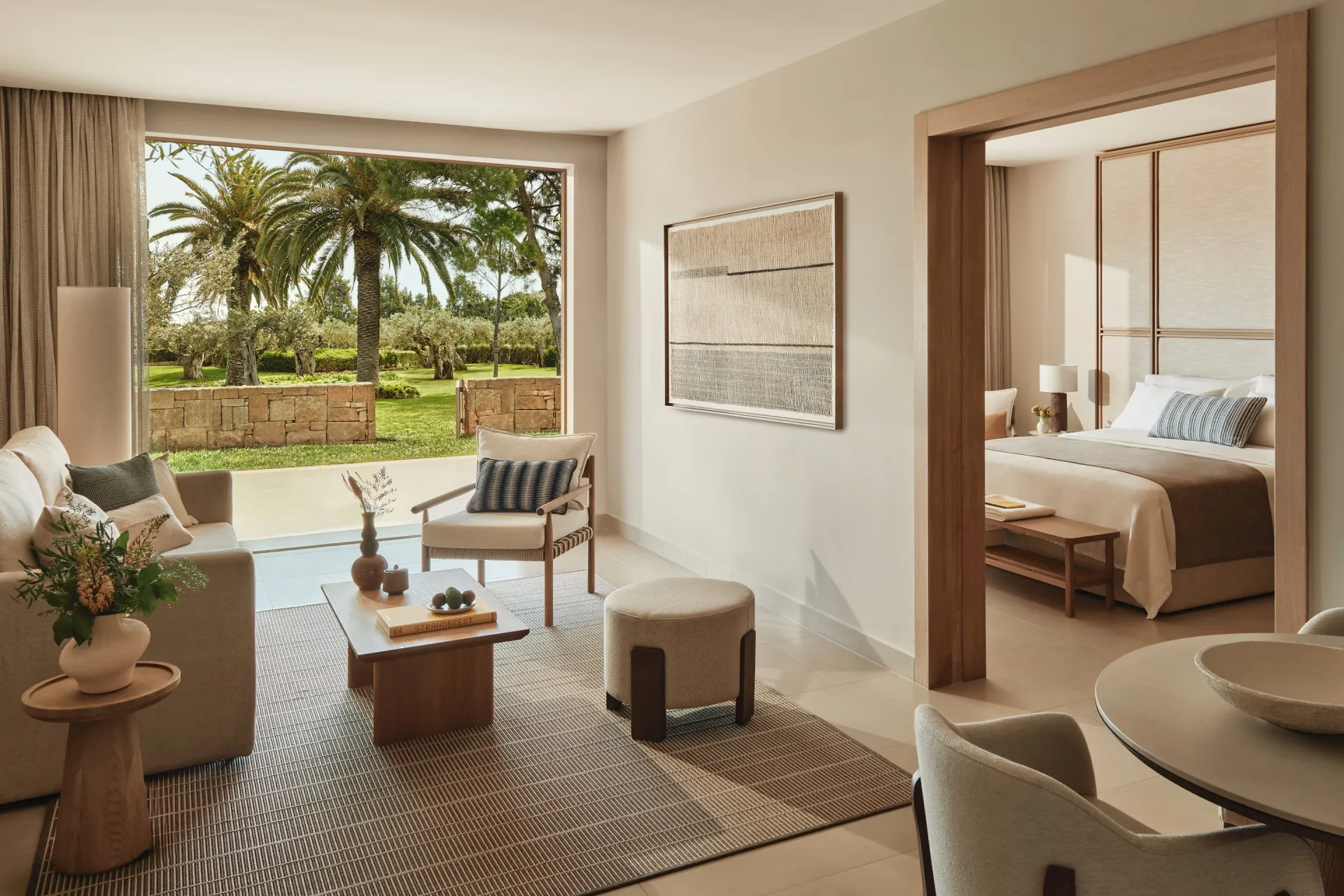 One Bedroom Bungalow with Private Garden  amp  Garden View @ Ikos Olivia