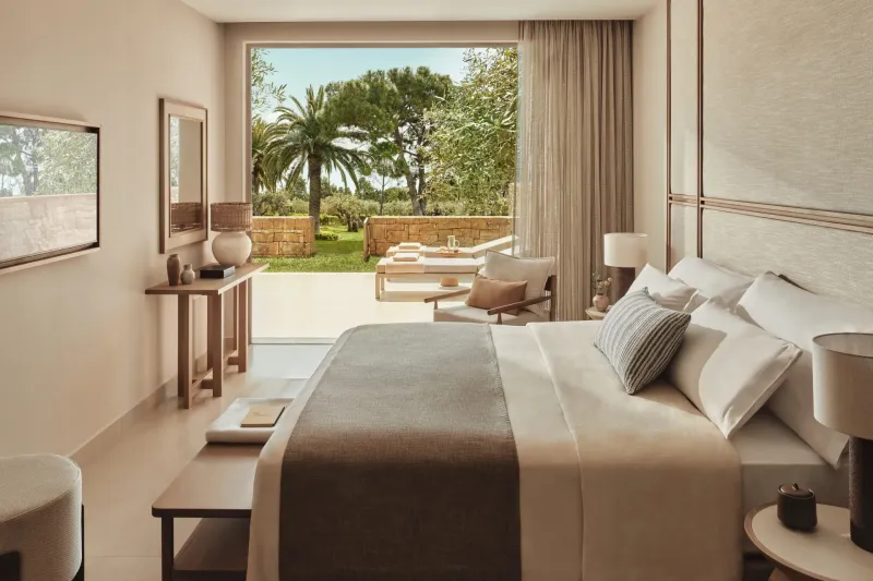 One Bedroom Bungalow Private Garden With Garden View @ Ikos Olivia