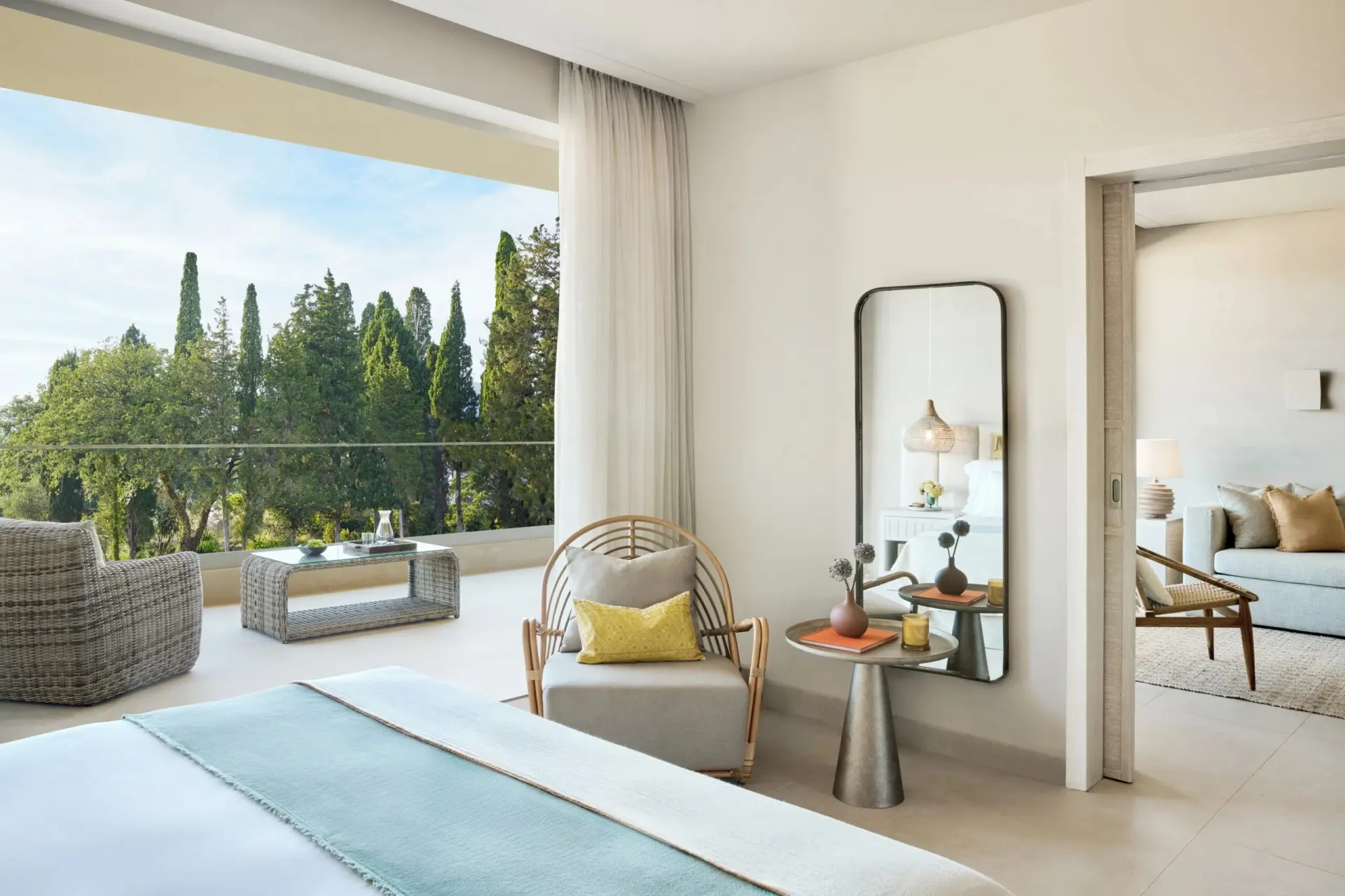 Deluxe One Bedroom Bungalow Suite Balcony Sea View @ Ikos Odisia