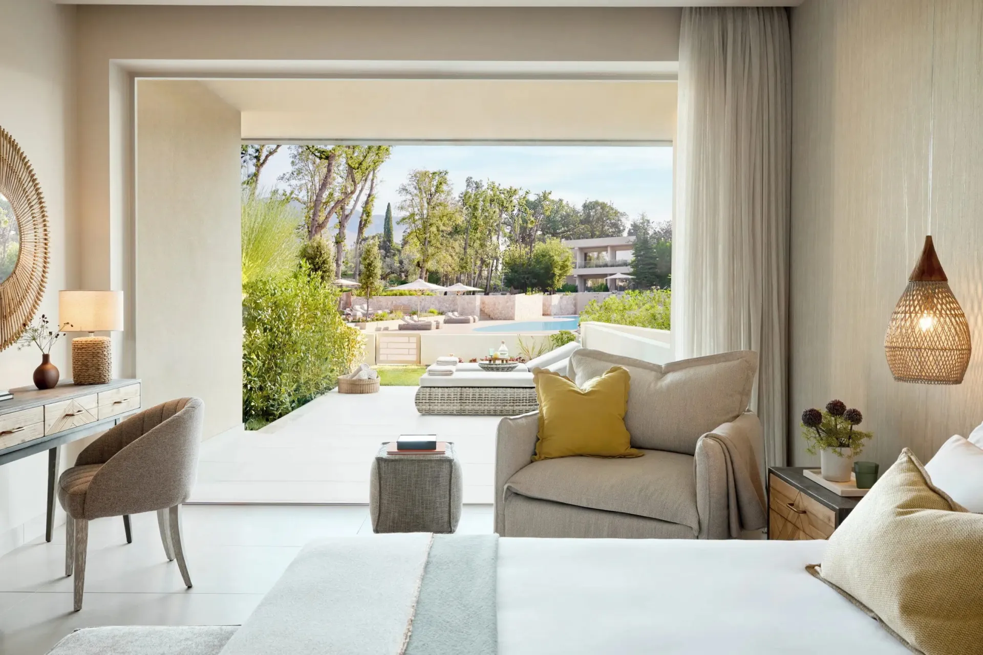 Superior Double Room Private Garden @ Ikos Odisia