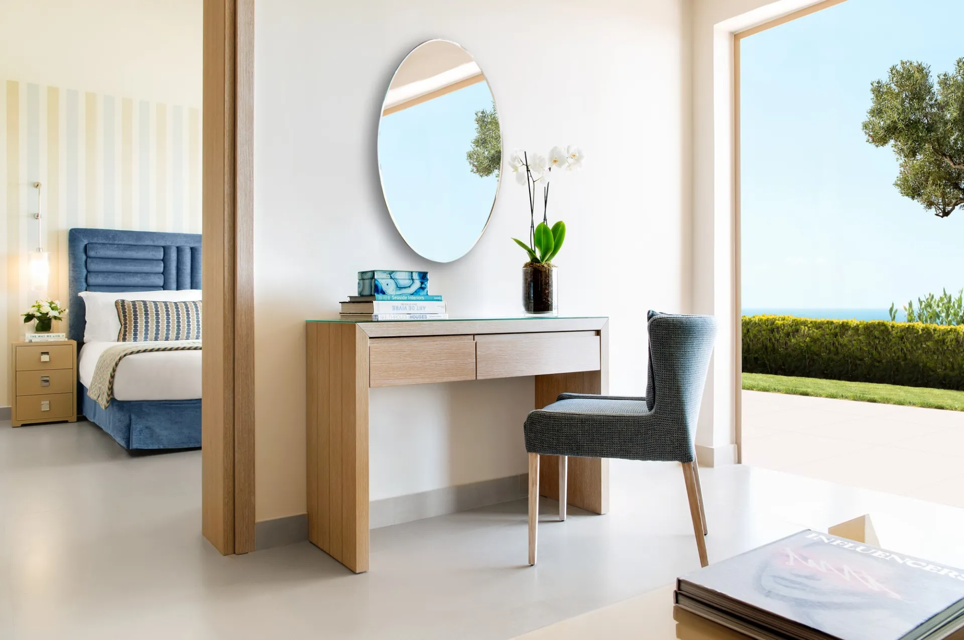 One Bedroom Family Suite with Private Garden  amp  Sea View @ Ikos Oceania