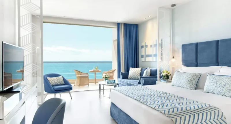 Junior Suite with Sea View @ Ikos Oceania