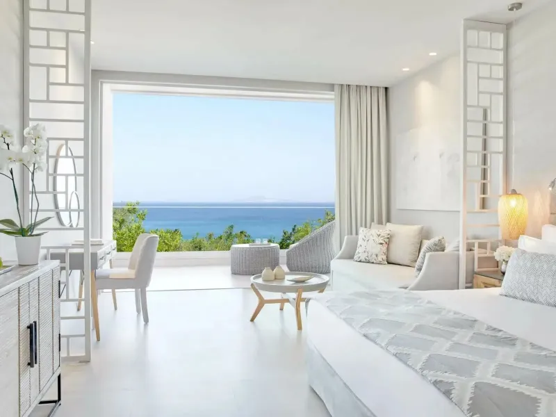 Junior Suite Balcony Sea View @ Ikos Aria