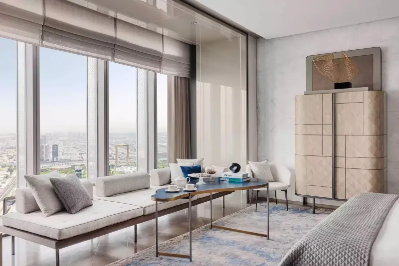 Grand Zaabeel Room Double Queen @ One amp Only One Za abeel