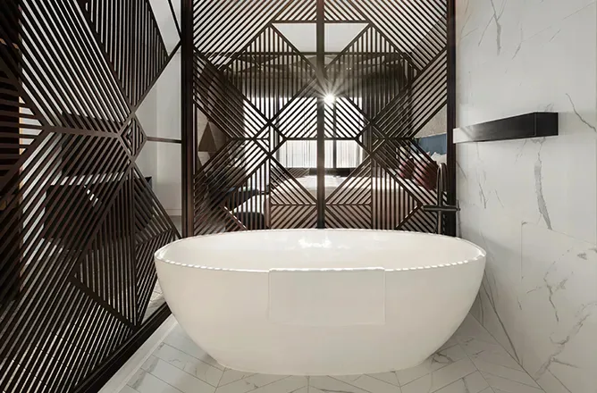 Studio King Room With Marina Skyline View @ SO  Uptown Dubai