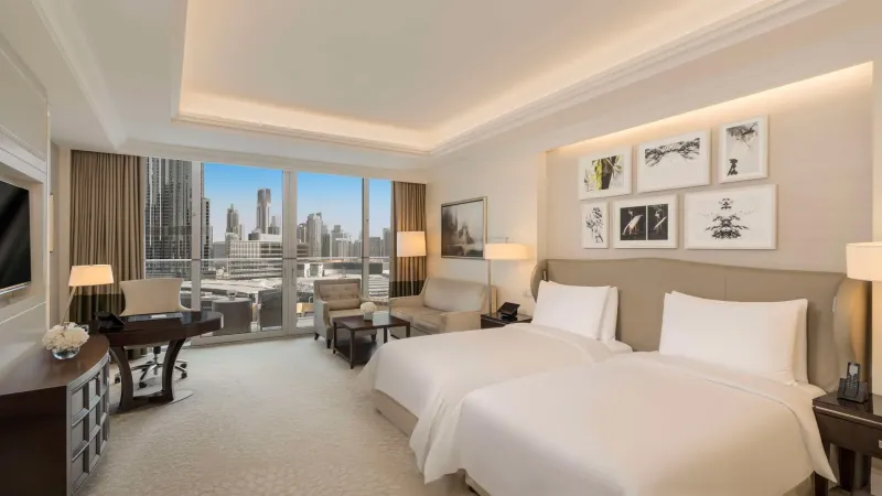 Grand Club Burj View Room @ Kempinski The Boulevard Dubai