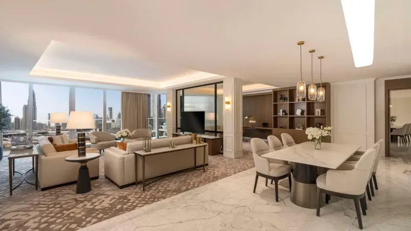Grand Burj View Suite @ Kempinski The Boulevard Dubai