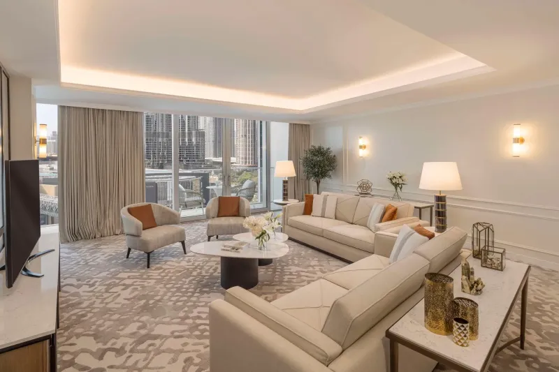 Grand Burj View Suite @ Kempinski The Boulevard Dubai