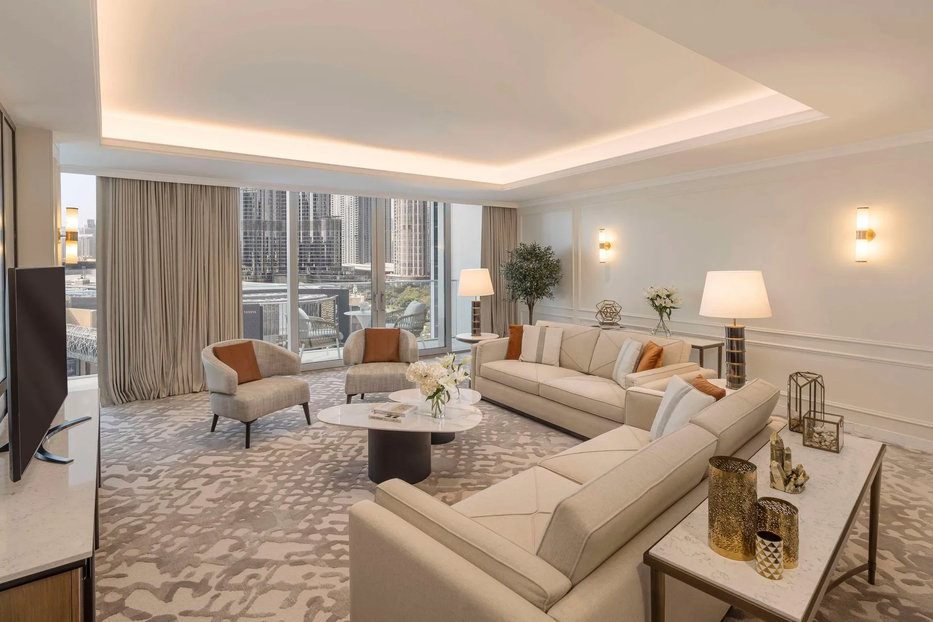 Grand Burj View Suite @ Kempinski The Boulevard Dubai