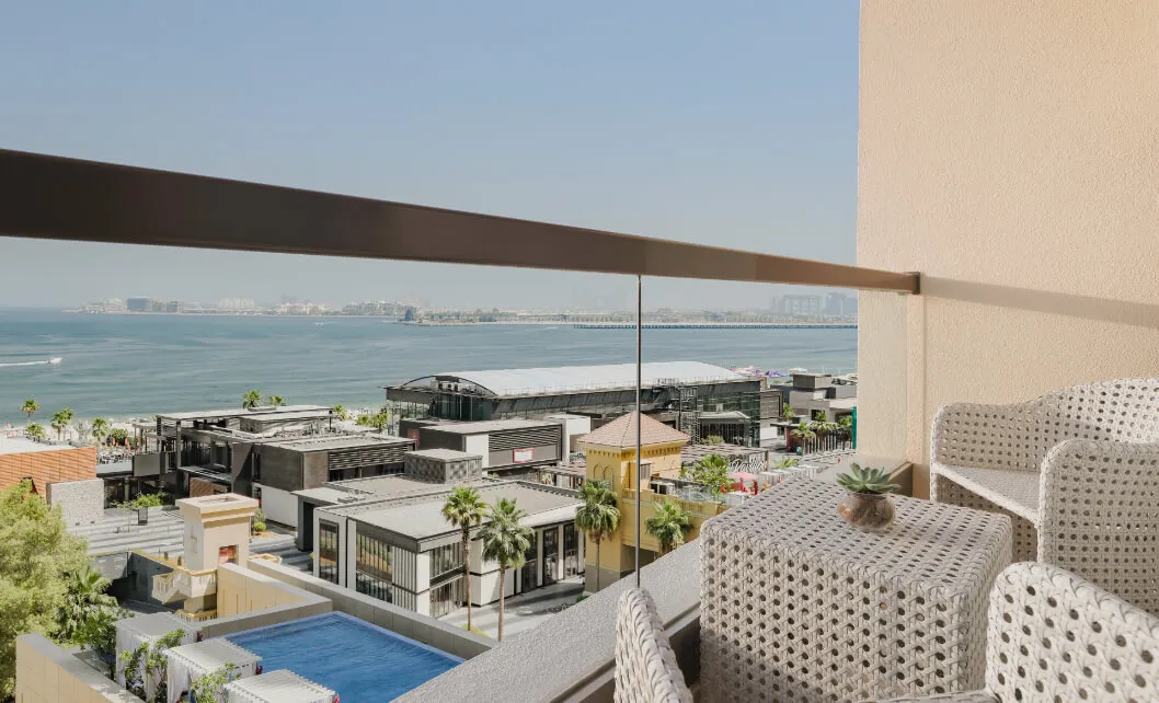 Superior Sea View Room @ JA Ocean View Hotel  Jumeirah Beach Dubai