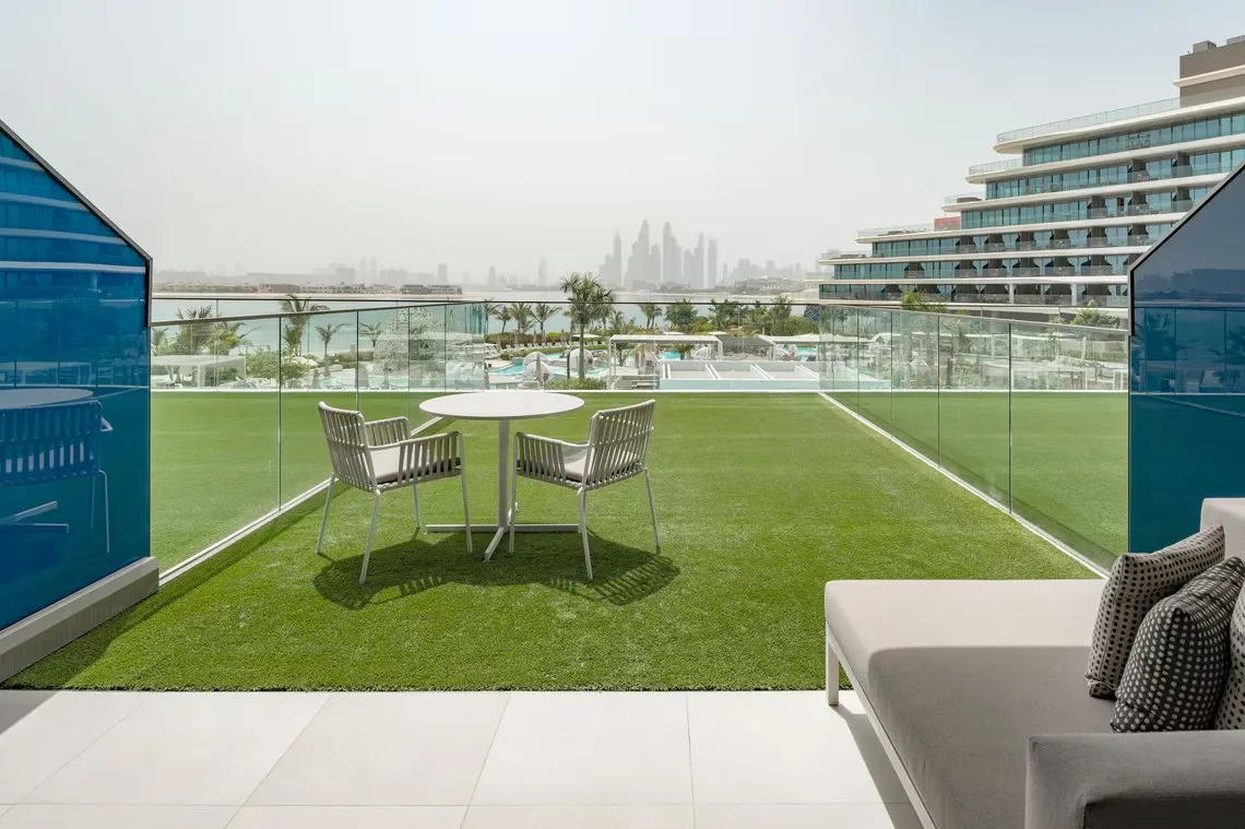 W Suite  Double Twin  @ W Dubai   The Palm