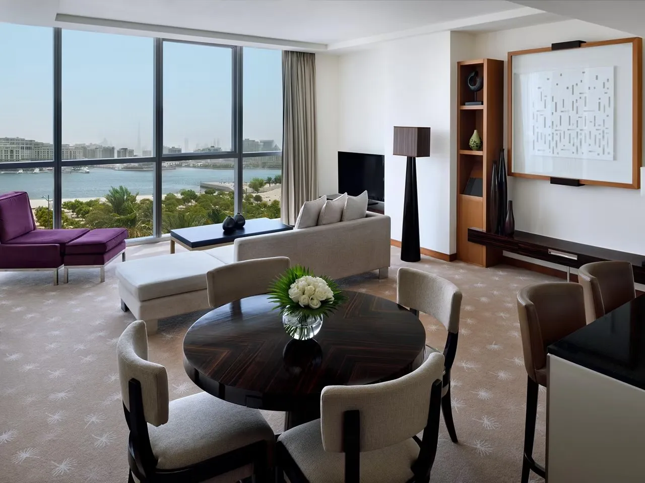 3 Bedroom Apartment Dining Kitchen City View @ InterContinental Residence Suites Dubai F C