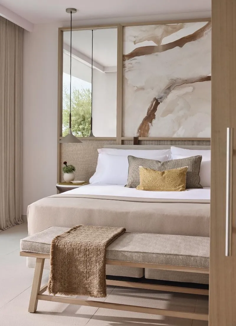 Deluxe One Bedroom Suite Partial Sea View @ Ikos Porto Petro