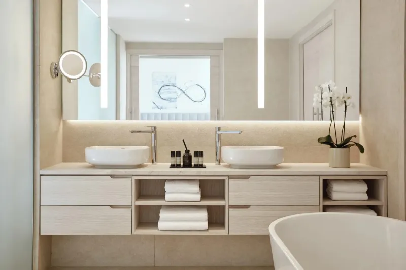 Deluxe One Bedroom Suite Partial Sea View @ Ikos Porto Petro