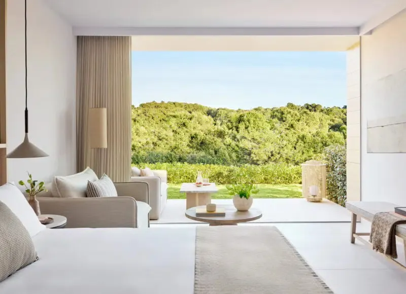 Family Room with Private Garden  amp  Garden View @ Ikos Porto Petro
