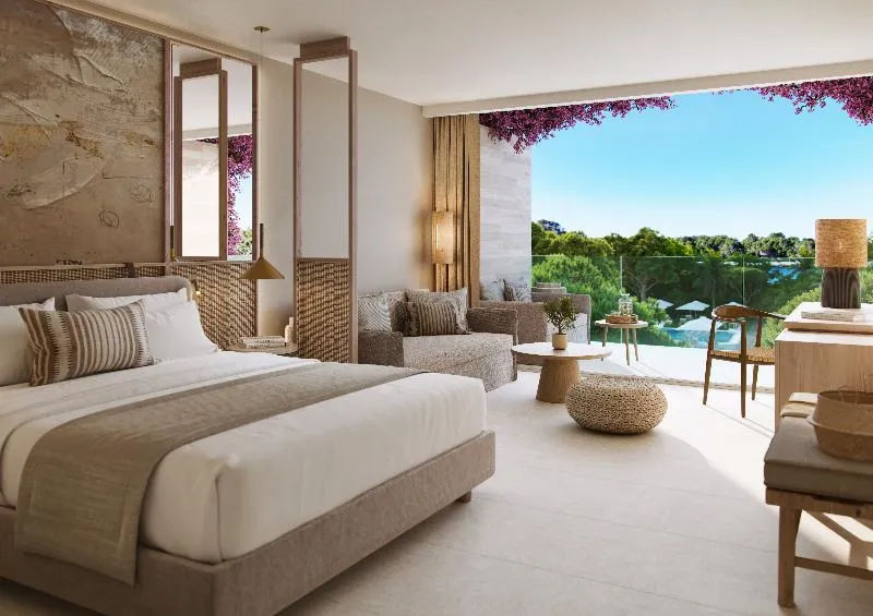 Junior Suite Pool View @ Ikos Porto Petro