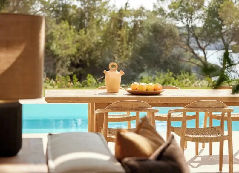 Deluxe Three Bedroom Residence Private Pool Front Coastal View @ Ikos Porto Petro