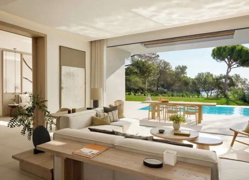 Deluxe Three Bedroom Residence Private Pool Front Coastal View @ Ikos Porto Petro