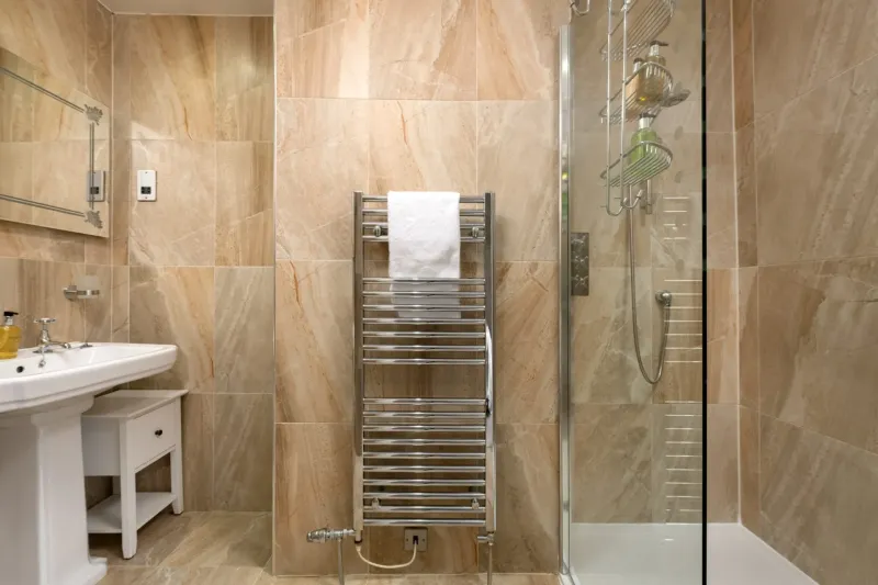 Iris   King Room with Walk in Shower @ Afon Rhaiadr Country House