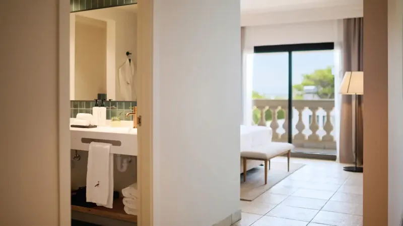 Suite 1 Bedroom Partial Sea View 2 Adults    2 Children @ Sarena de Muro Resort Mallorca