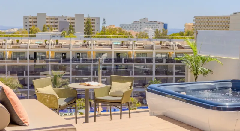 One Bedroom Penthouse Suites  3 Adults   1 Child  @ Zafiro Palace Palmanova