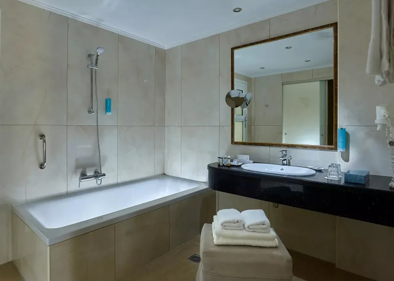 Deluxe Bungalow Suite Open Plan Beach Front w  Private Pool @ Alexander Beach Hotel  amp  Village Resort