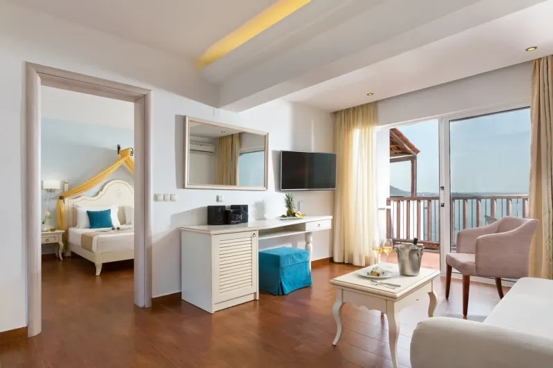 Premium Suite 2 Rooms Beach Front @ Alexander Beach Hotel  amp  Village Resort