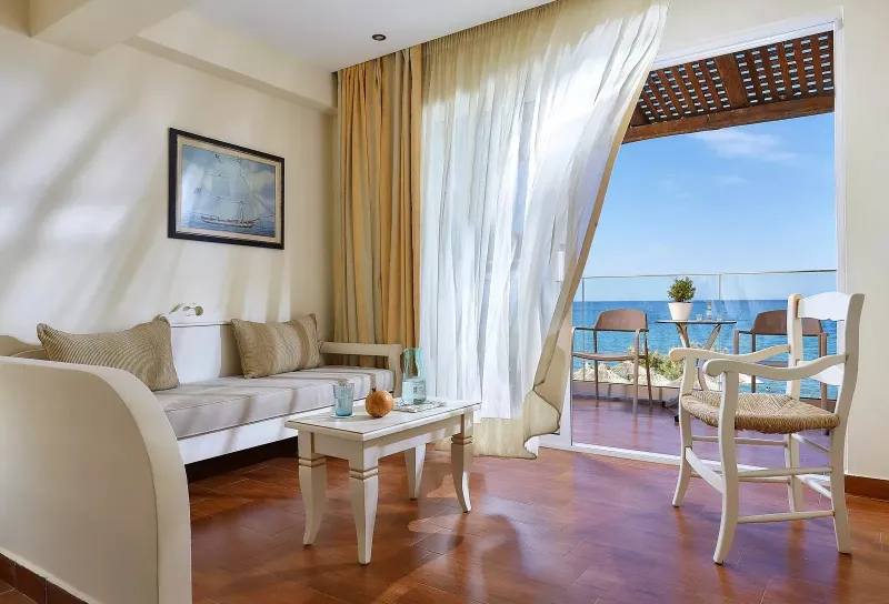 Junior Suite Beach Front with Own Garden @ Alexander Beach Hotel  amp  Village Resort