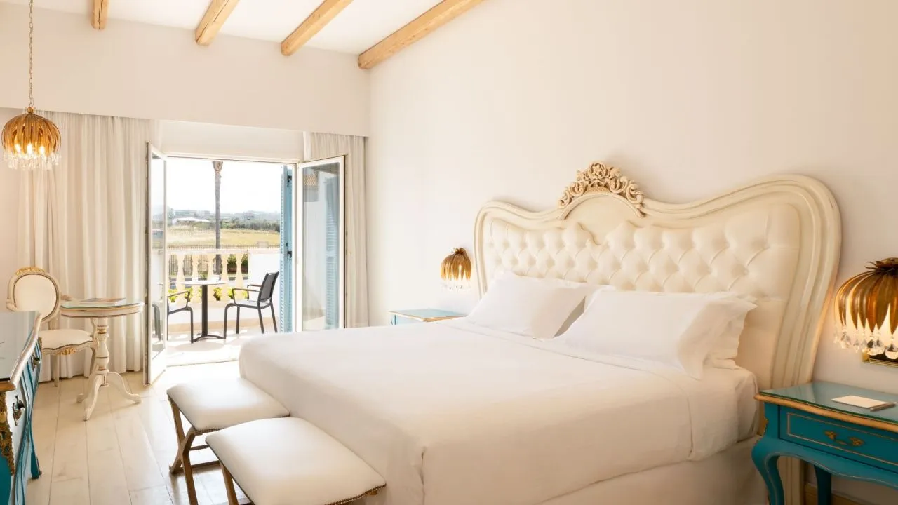 Twin Land View  customized For Mobility Needs  @ Mitsis Laguna Resort and Spa