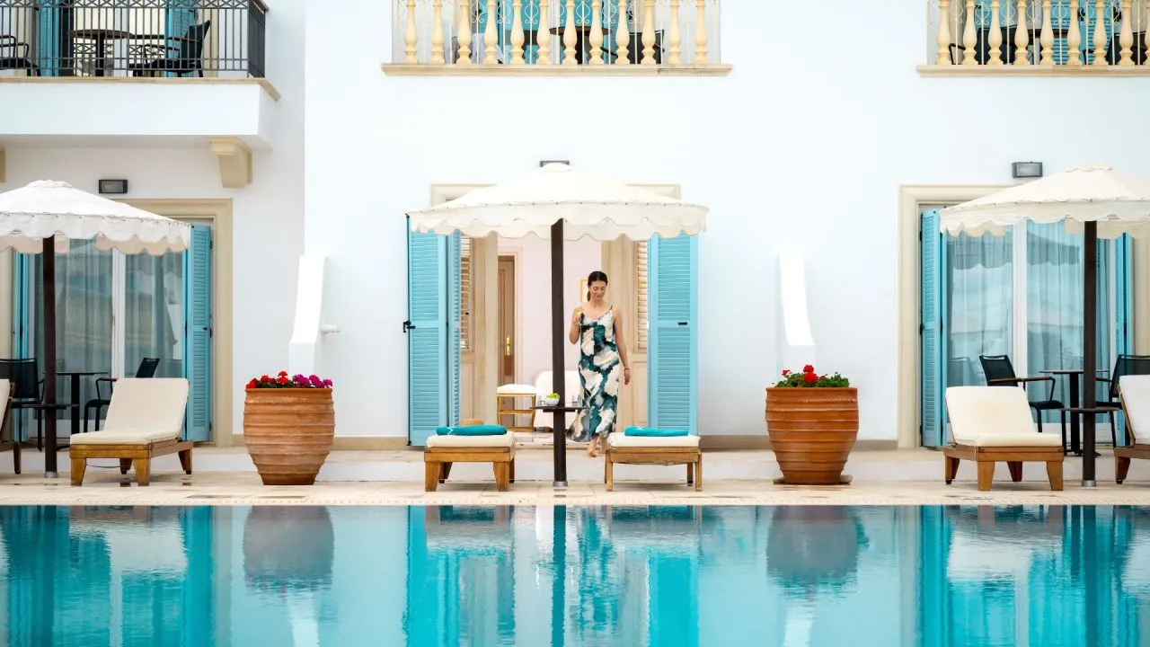 Bungalow Sharing Pool @ Mitsis Laguna Resort and Spa
