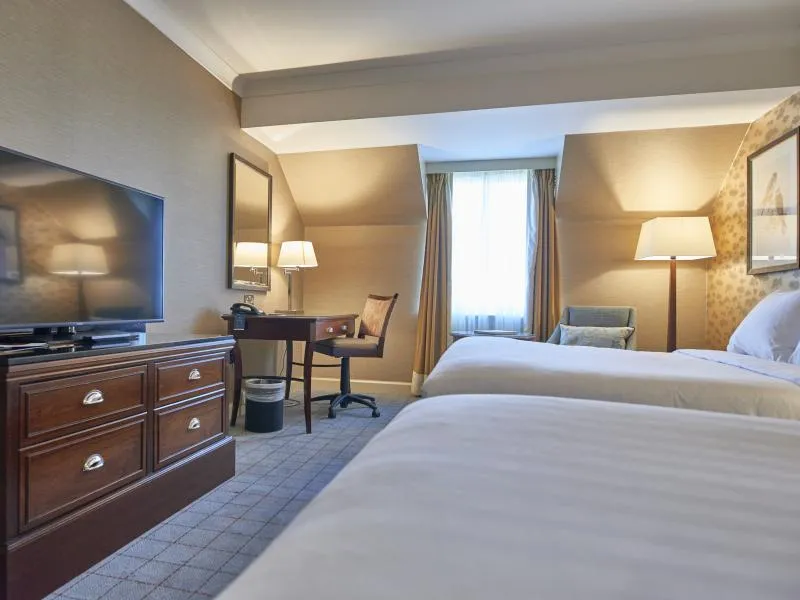 Superior Two Double Beds @ Dalmahoy Hotel  amp  Country Club