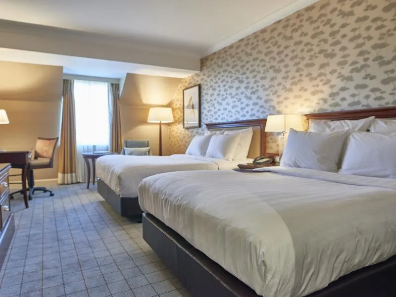 Superior Two Double Beds @ Dalmahoy Hotel  amp  Country Club