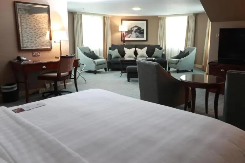 Turret Junior Suite @ Dalmahoy Hotel  amp  Country Club