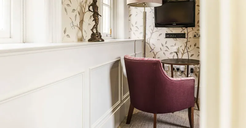 Luxe Room @ Lainston House Hotel