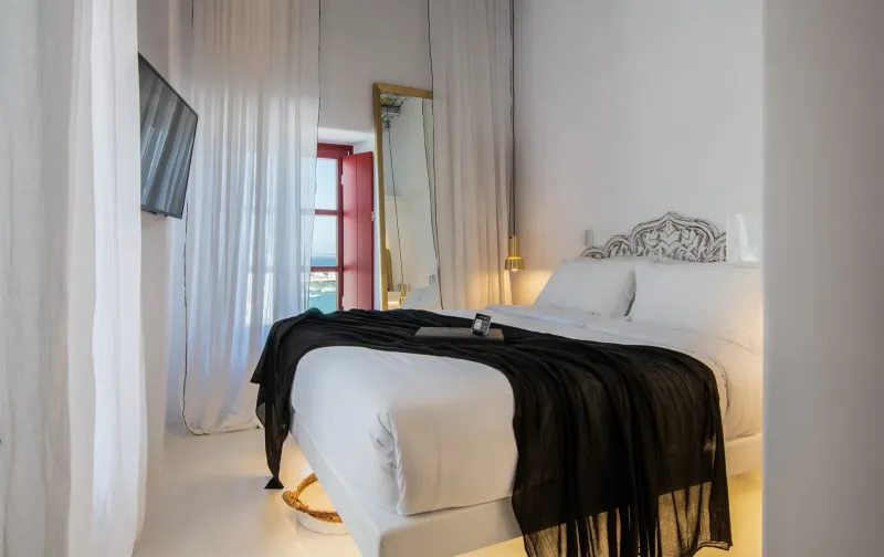 Sunset View Room @ The TownHouse   Mykonos  Adults Only
