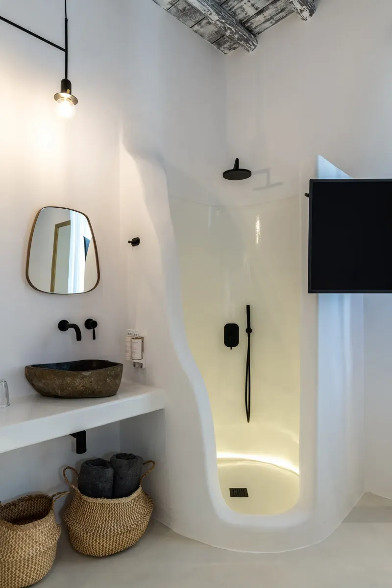 Superior Chic Room with Terrace @ The TownHouse   Mykonos  Adults Only