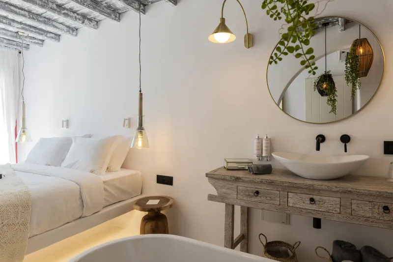 The TownHouse Villa   with Terrace  Jacuzzi  Sea  amp  Old Town Views @ The TownHouse   Mykonos  Adults Only