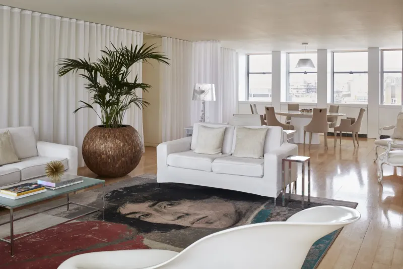 Room Penthouse @ Sanderson London  A Morgans Originals Hotel