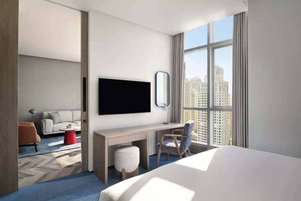 1 Bedroom Residence Balcony @ InterContinental Dubai Marina