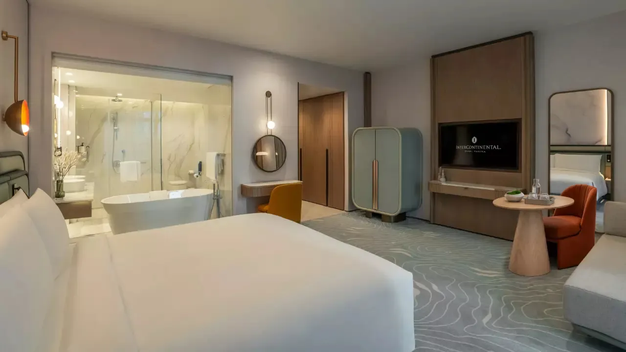 1 King Premium Balcony @ InterContinental Dubai Marina
