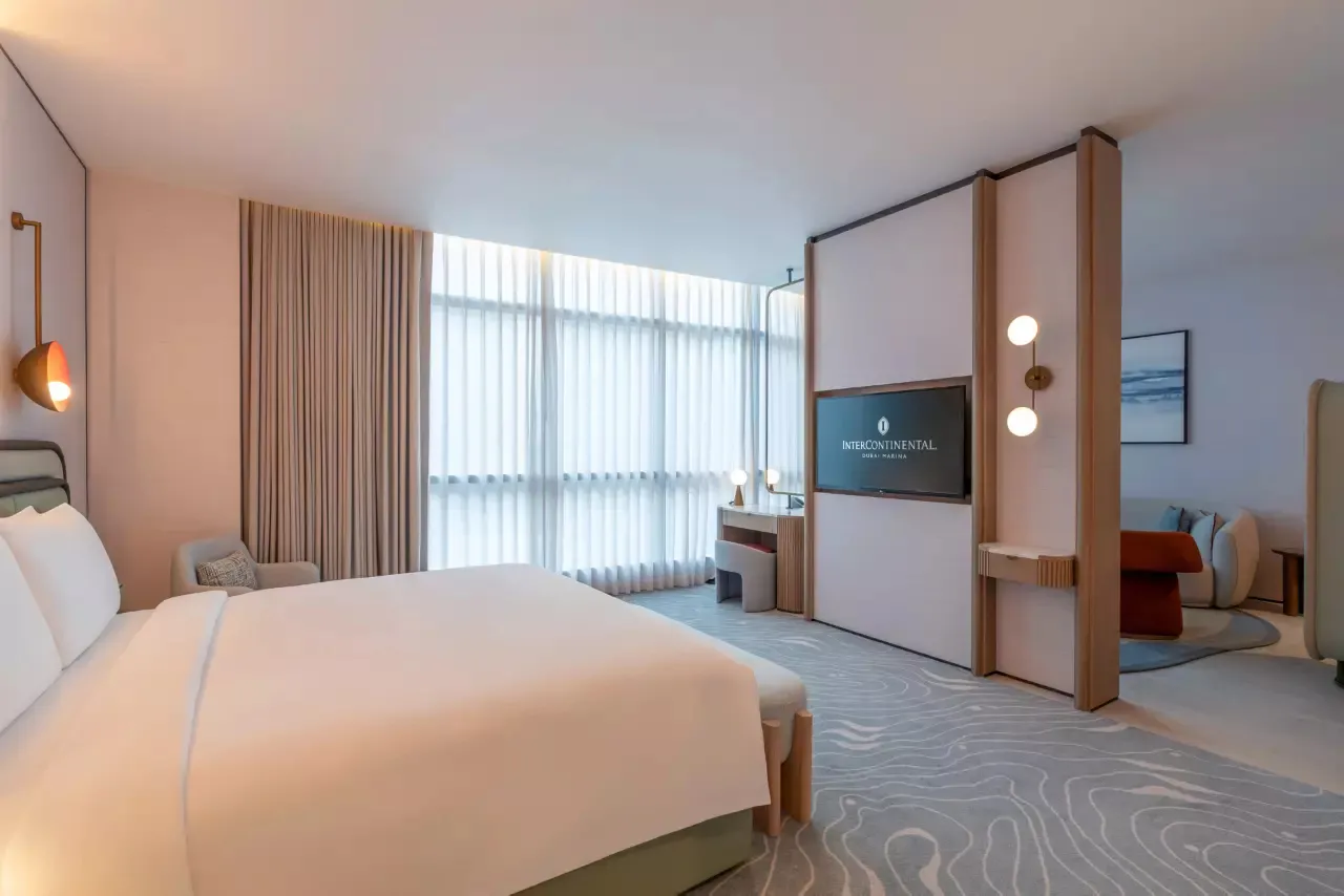 1 King Junior Suite Club Lounge Access @ InterContinental Dubai Marina
