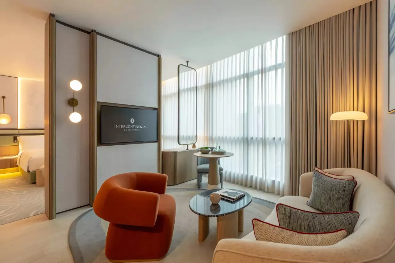 1 King Junior Suite Club Lounge Access @ InterContinental Dubai Marina