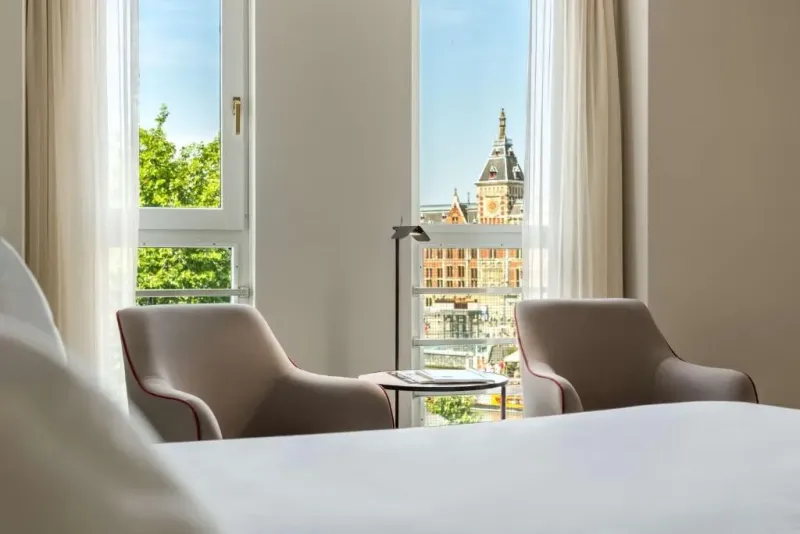 Superior Room with View @ NH Collection Amsterdam Barbizon Palace